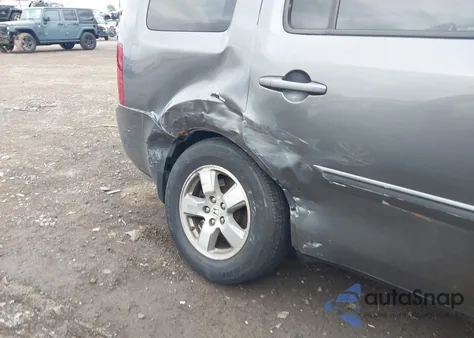 2011 Honda Pilot Ex-L from USA, damaged, VIN 5FNYF4H67BB020672